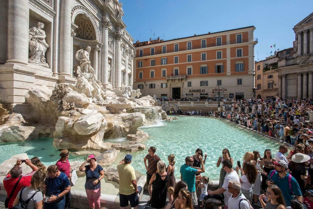 La Finestra Su Fontana Di Trevi - Charming View Leilighet Roma Eksteriør bilde